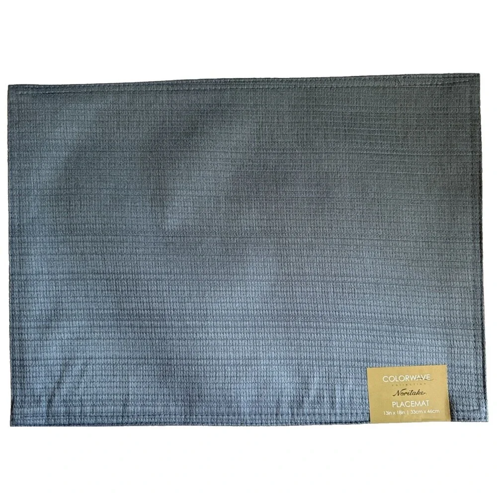 Noritake Colorwave Fabric Placemats Blue 18
